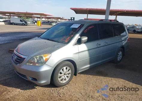 2008 Honda Odyssey Ex-L из США, поврежденный, VIN 5FNRL386X8B033237